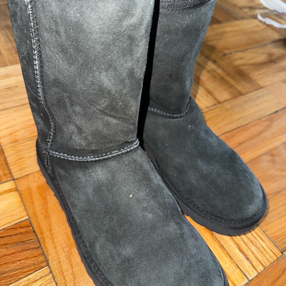 Ugg Black Suede Boots